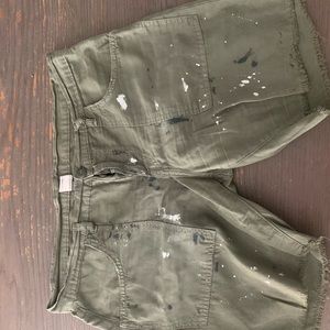 Green shorts from NSF